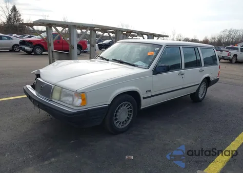 1993 Volvo 960 from USA, damaged, VIN YV1KW9505P0013092